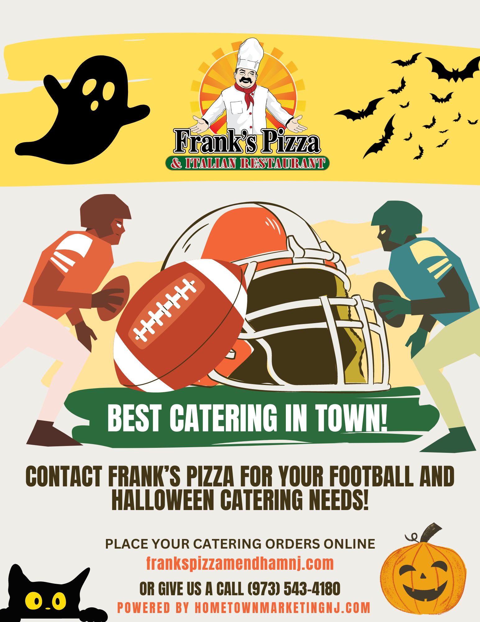 Halloween and FOOTBALL CATERING 2024